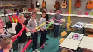 1e Vader Jacob in canon boomwhackers!