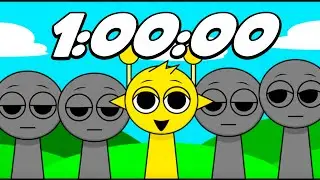 Can You Survive 1 HOUR of Yellow (Simon) SINGING? - Incredibox sprunki mix