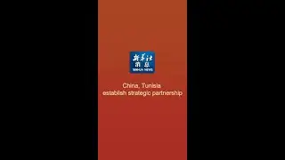 Xinhua News | China, Tunisia establish strategic partnership