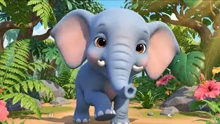 Wild Animals and Birds Song for Kids | Toddler Learning | English Rhyme@FunBooox 
