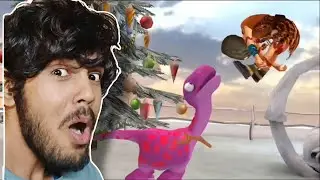 MISS T KE KE DINOSAUR KI LEAD KAT DI🤣 | SCARY TEACHER STONE AGE 