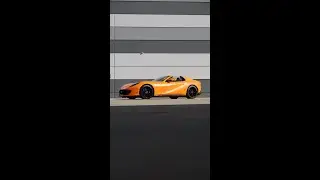 Ferrari 812 GTS Arancio Borealis Delivery Day