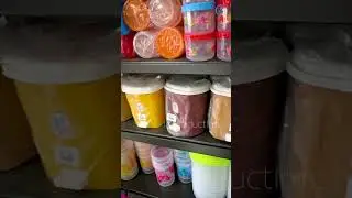 പൊടി ഇട്ട് വയ്ക്കാൻ പറ്റിയ പ്ലാസ്റ്റിക്കിന്റെ TINS #home #kitchengadgets #kitchen #plastic