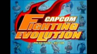 Capcom Fighting Evolution - PS2 Intro