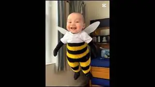 flying baby bee 🐝