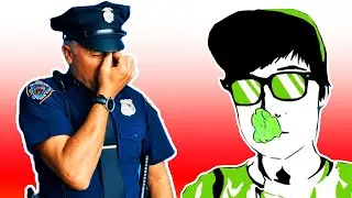 CAUGHT SMOKING BY THE COPS (story commentary)