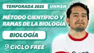 Método científico y ramas de la biología 📚BIOLOGÍA [CICLO FREE]✨