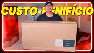 BOM E BARATO? Monitor Custo beneficio? LG 34 polegadas! Monitor LG - 34