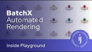 BatchX in iJewel Playground | Online Batch Rendering for Jewelry