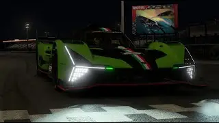 Forza Motorsport - Onboard #63 Lamborghini SC-63 - Le Mans Circuit  - Midnight Test Drive