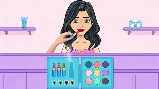 Sticker Doll DIY Dressup Diary