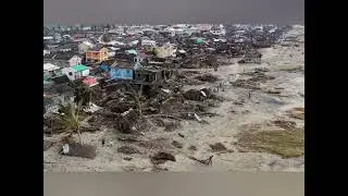 The death toll jumped to above 100 from Cyclone Batsirai in Madagascar.