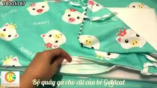 BỘ QU&Acirc;Y GA D&Agrave;NH CHO CŨI CHO B&Eacute; GOLDCAT