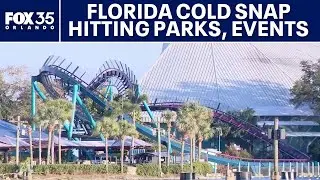 Florida cold snap may affect weekend events, theme parks