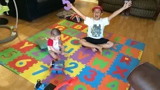 Giant Alphabet and Letter Learning Mat n Thomas and Friends Toy Train