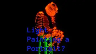 Photo Stories of Light Painting  Is it a portrait?
