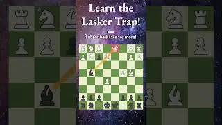 Learn the Lasker Trap! #shorts