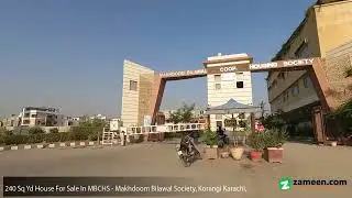 240 SQYD HOUSE FOR SALE IN MAKHDOOM BILAWAL SOCIETY KORANGI KARACHI