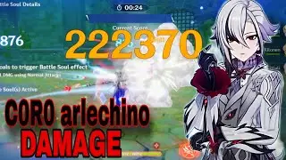 Genshin impact new event arlechino damage