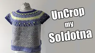 Sweater Rescue Episode 01: Uncropping my Soldotna T by Boyland Knitworks