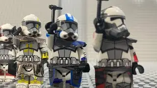 My custom rancor Battalion arc troopers!