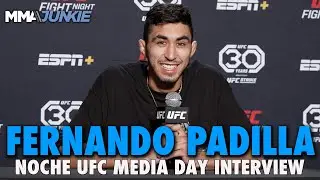 Fernando Padilla Excited For &lsquo;History In The Making&rsquo; Event, Touts Evolution As A Fighter | Noche UFC