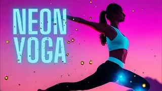 Neon Yoga: Tranquility & Meditation Vibes Music 🧘&zwj;♂️🎶✨