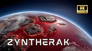 Hidden Gold Dust of Zyntherak: What Lies Beneath the Kryvoxen Realm? | Alien Realms Secret 8K