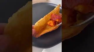 TACO BELL let&rsquo;s bring this to the states together! Paneer chalupa recipe is up! #shorts #vegetarian