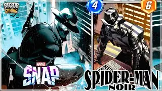 NUEVA CARTA SPIDERMAN NOIR &iquest;MERECE LA PENA? + MAZOS 🔴❗ MARVEL SNAP