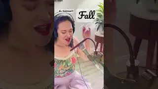 Ed Sheeran&rsquo;s &ldquo;Fall&rdquo; vocal arrangement by Mina Reya #harmony #edsheerancover #minareya