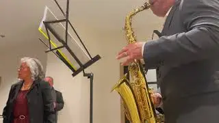 Marcha Nupcial (Wedding March) cover by Josh Morales on Alto Saxophone, on 29-Dec-2023