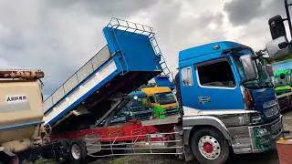 Fuso Super great Long dump truck Engine 6m70 10w