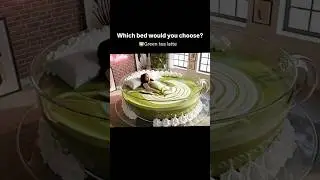 AI ASMR Which bed would you sleep in? 🌮🍵🌩️🛌  #aiasmr #asmr