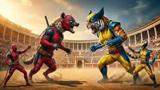 Deadpool&rsquo;s Hyena vs Wolverine&rsquo;s Tiger: The ULTIMATE Savage Showdown (Non-Stop Action!)