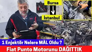 Enjektör Çıkmadı Ama BİZİ ÇİLEDEN ÇIKARDI ! Motoru Komple Dağıttık ! Talihsiz Olaylar