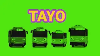 Tayo the Little Bus Friends Toys car for kid's ( Logo intro Effects )