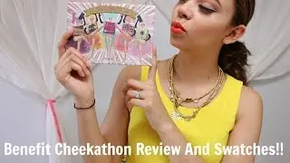 New Benefit Cheekathon Pallet Review and Swatches!!