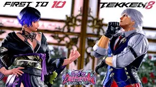 Tekken 8 Reina VS Lee Chaolan in FT10 - Battle for Top 4!