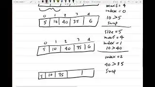 93 - Searching algorithm bubble sort