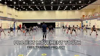 PROJECT MOVEMENT YOUTH ( FREE TRAINING) #basketballtraining #basketballworkout #freetraining