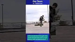 #Skateboarding in #StCatharines!🛹 #ontatio #shorts #canada #ourtown #skater #ourtown #pbs #canadian
