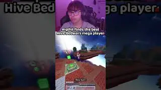 bro didn't want the money #minecraft #mcbe #hive #shorts