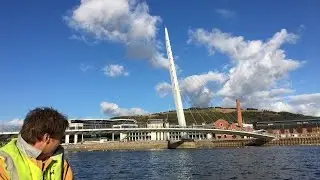 Swansea Yacht & Sub Aqua club boat ride on river Tawe