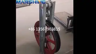 China High Speed Overhead Transmission Line Wire Rope Pulley Tool#cable #pulley #block #wire #tools
