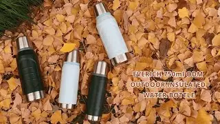 750ml Insulated Water Bottle with Multi-Purpose Lid &ndash; Ideal for B2B Orders