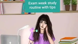 MINDFUL STUDY ROUTINE |EXAM WEEK |PSYCHOLOGY STUDENT EDITION