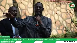 RUBAGA TO TAKE QUALITY LEADERS UNDER DEMOCRATIC FRONT TICKET