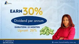 EARN 30% dividend per Annum || GROW YOUR MONEY THROUGH REAL ESTATE CASH BACK #passiveincomeplartform