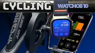 WatchOS 10 &mdash; новые функции для велотренировок с ULTRA (на Assault Bike) #applewatch #apple